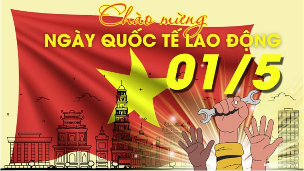 PHƯỜNG CHƠN THÀNH ĐẨY MẠNH TUYÊN TRUYỀN KỶ NIỆM 140 NĂM NGÀY QUỐC TẾ LAO ĐỘNG (01/5/1886 - 01/5/2026)